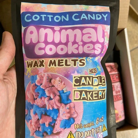Wax Melts! - Cotton Candy Animal Cookies - Picture 2 of 5